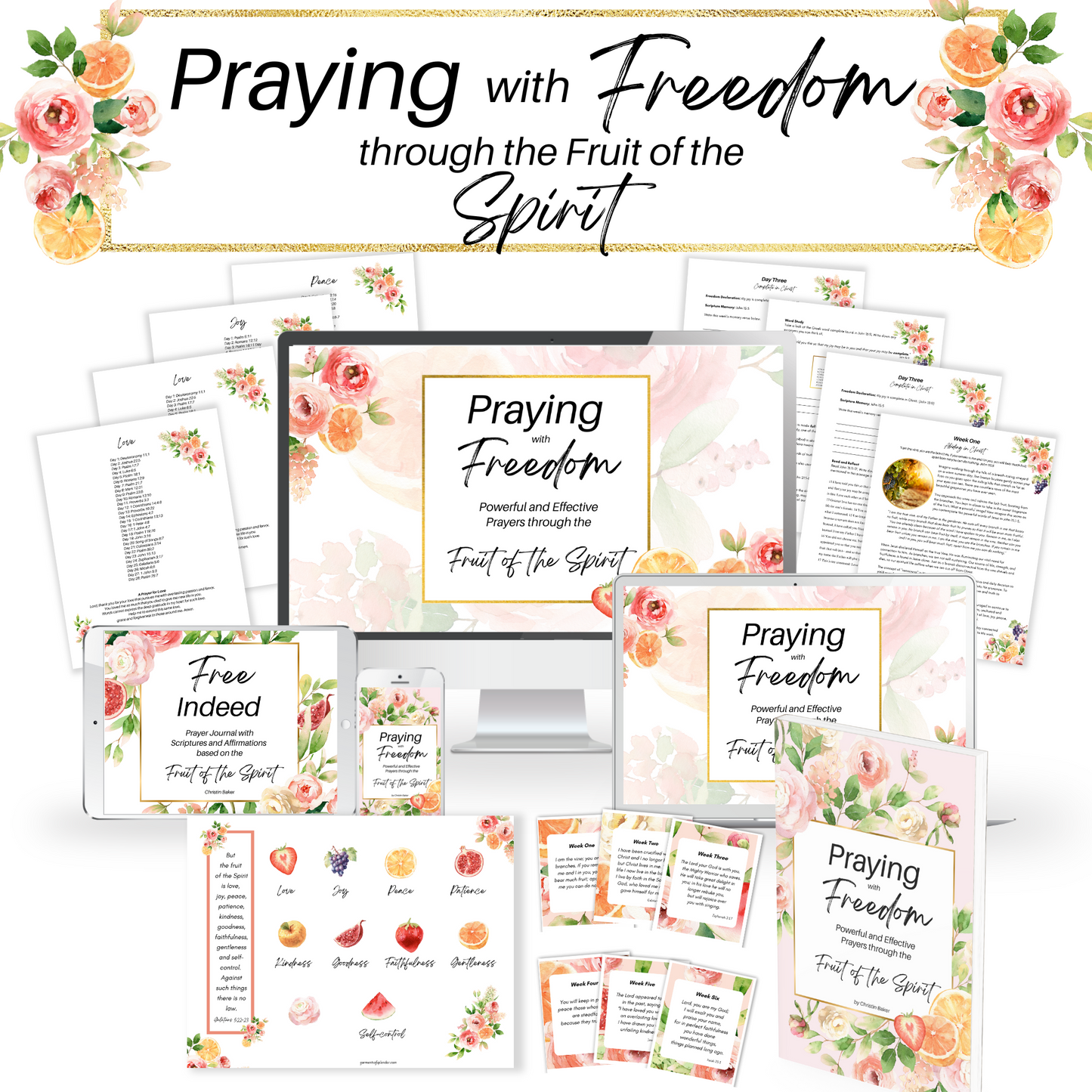 Praying with Freedom Bible Study (Print Book + Digital Access)