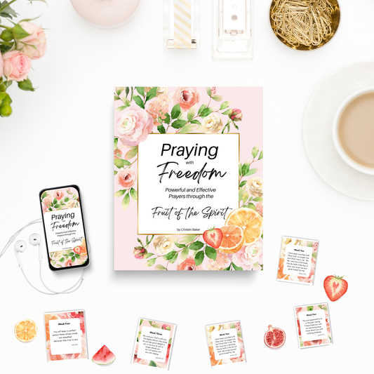 Praying with Freedom Bible Study (Print Book + Digital Access)